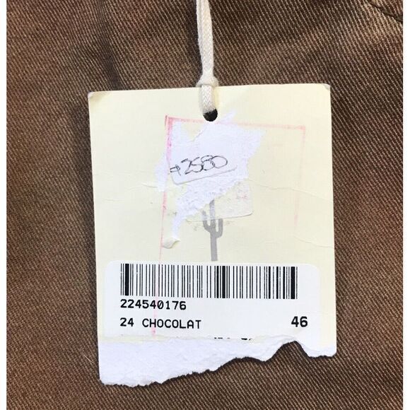 Cardon SZ 46‎ US 12-14 Chocolate Brown Pants NWT - Picture 2 of 7
